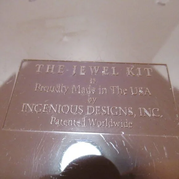 Vintage 80's The Jewel Kit Jewelry box - Picture 3 of 16